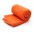 凹凸抓绒睡袋 超细抓绒 不起球 户外野营睡袋 摇粒绒睡袋AT6109(橙色)