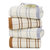 斜月三星全棉毛巾2条装30*60cm白 柔软舒适，吸水性强