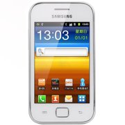 三星S6352 3G手机（时尚白）WCDMA/GSM双卡双待非定制机