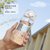 tritan水杯子吸管便携塑料ins女夏季可爱儿童学生简约清新高颜值(【食品级PC材质450ML】初恋白【可装开水】)