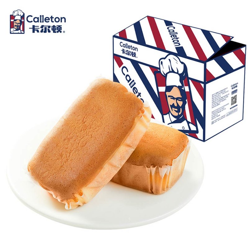 饼干糕点卡尔顿本乳戚风蛋糕500g箱香醇细腻返回商品页