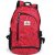奥王 时尚双肩包 韩版潮学院风旅行背包男女中学生书包电脑包(红色)