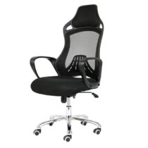 云艳YY-LCL1220 电脑椅办公椅升降转椅职员办公椅-黑色(默认 默认)