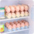 居家加厚塑料可叠加15格鸡蛋收纳盒A816厨房冰箱防碎鸡蛋盒lq0216(米色)