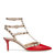 Valentino女士红色铆钉高跟凉鞋 RW2S0375-VNW-R1937红 时尚百搭