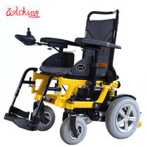 Wisking 威之群 老年人电动代步车1023 全自动电动轮椅车 英国控制器(黄色)