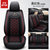 2021新款比亚迪元Pro全包汽车坐垫BYD元ev360专用四季通用座椅套(黑红标准冰丝P810(全包))