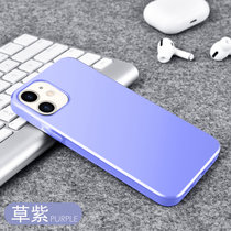 斑马龙 苹果12Pro手机壳iPhone12车载磁吸软壳12ProMax防摔全包保护套(草紫 苹果12/12Pro 6.1寸)