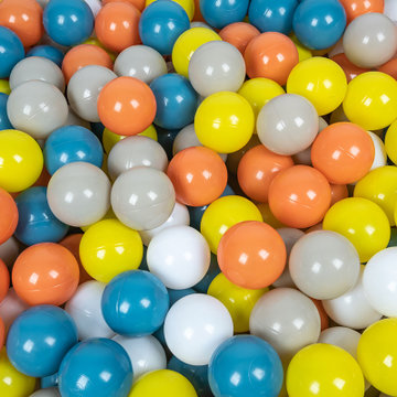 海洋球彩色球加厚波波池小球池室内宝宝婴儿童玩具球