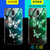 OPPOA9X手机壳夜光玻璃a9x钢化玻璃壳全包硅胶防摔保护壳/套男女款手机保护套(夜光蝶-送钢化膜)