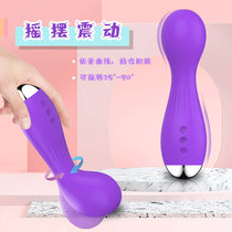 夏之梦女用电动调情高潮AV按摩棒10震动5强度静音多重刺激自慰棒女性情趣用品自慰器振动棒 （E001）(紫色)