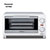 松下（Panasonic） 家用电烤箱 小型电烤箱 烘焙电烤箱 4段火力 9L容量 NT-GT1(9L)