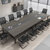 成都办公桌会议桌长桌条桌简约现代会议室工作台小型办公桌椅组合(4.5米长*1.5米宽)