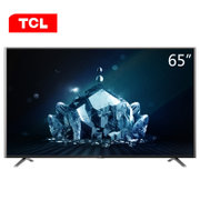 TCL彩电L65C1-UDG 65英寸 4K超高清 高色域 纤薄机身 安卓智能电视(黑色)