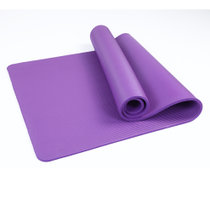 凯速 NBR加厚10MM运动瑜伽垫初学适用瑜伽毯男女适用无异味高弹发泡环保材质(紫色185CM*80CM*10MM)