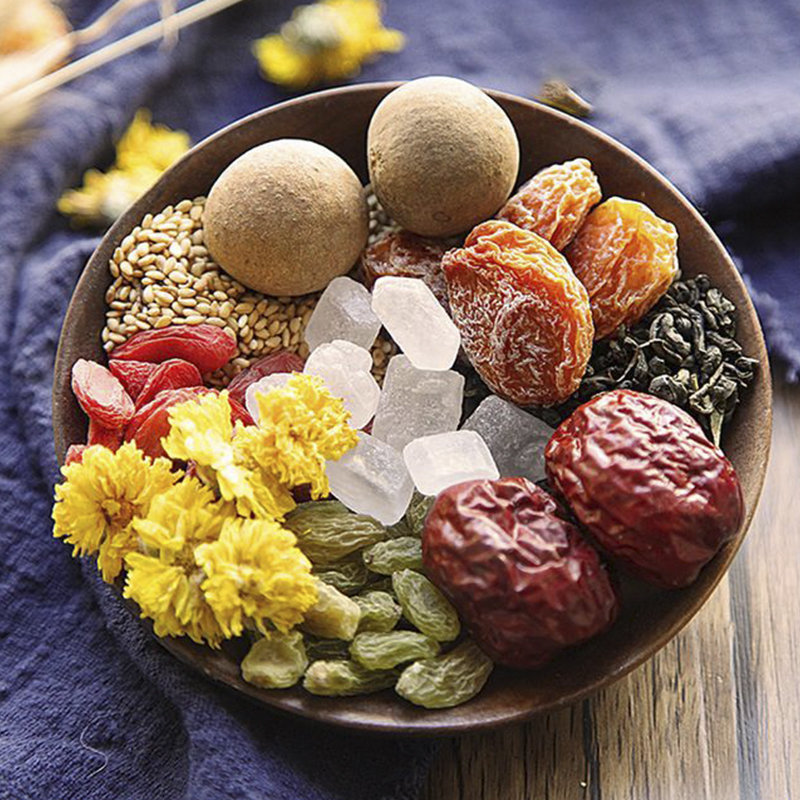 西北宁夏特产 宁茗香 手工八宝茶 养生老泡枸杞八宝茶 800g返回商品页