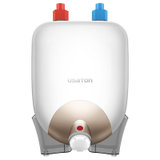 阿诗丹顿（USATON）小厨宝储水式上出水 厨房迷你5升小型热水器电 家用厨宝即热下出水一级能效 KX05-5J10(S) 5升(上出水)