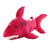 卡通鲨鱼 暖手捂抱枕 创意插手手捂(红色 60厘米)