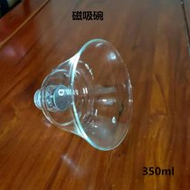 创意宫灯玻璃懒人功夫茶具套装家用透明磁吸出水半全自动冲泡茶器(磁吸碗)