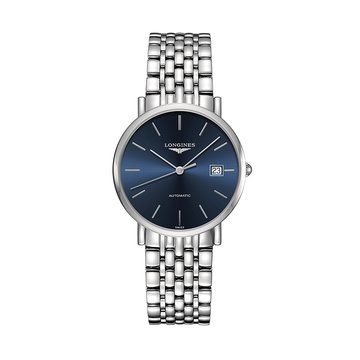 浪琴瑞士手表 博雅系列 机械钢带男表l48104926 国美超市甄选