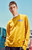 蒂克Dickies 全棉毛圈布Logo印花常规版型圆领卫衣DK008148C011(黄色 L)