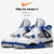 耐克Nike Air Jordan 4 Motosports 岙丹四代白蓝摩托赛车蓝AJ4篮球鞋 308497-117(图片色 47)
