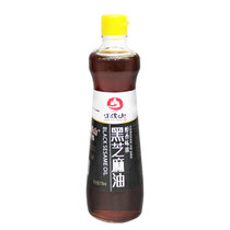 侏儒山黑芝麻油370ml 芝麻香油凉拌调味压榨一级
