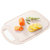 菜板 家用PP砧板厨房长方形切菜板E152防滑切水果蔬菜辅食案板(北欧米色)