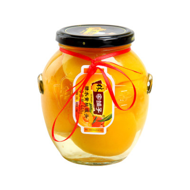 方便食品林家铺子糖水黄桃罐头550g瓶返回商品页