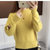 女式时尚针织毛衣9529(粉红色 均码)
