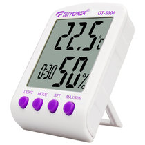 拓伏锐（TOPFORZA）OT-5301 电子温湿度计家用多功能温度计干湿度计办公室内婴儿房温湿度表闹钟夜视高高精度(默认 默认)