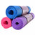 艾美仕10mm瑜伽垫加厚加宽加长183×61瑜珈垫防滑瑜伽毯运动健身瑜伽垫子午睡垫 惠心兰香蓝色(惠心兰香紫色 15mm)第3张高清大图