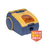 美的（Midea）QW12T-201-1200W吸尘器（黄色）（CYCLONE技术/贴心静音设计）