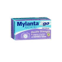Mylanta胃能达 双倍健胃消食咀嚼片 48粒保健品(1瓶)