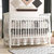 贝乐堡泰迪婴儿床多功能欧式松木床宝宝床实木床可变幼儿床带护栏(白色)