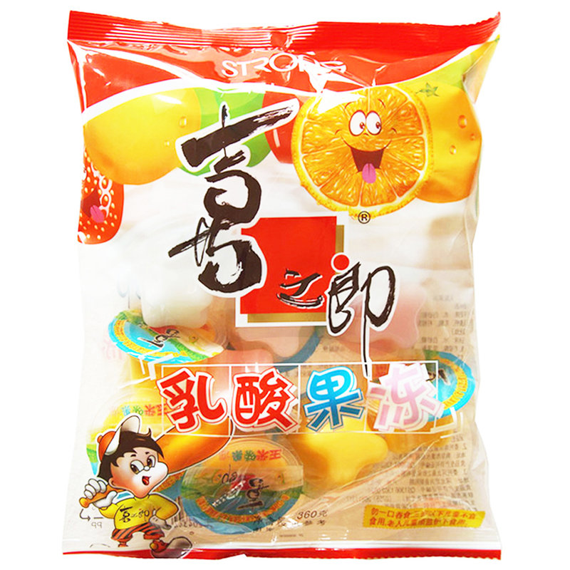 【国美自营】喜之郎乳酸果冻360g