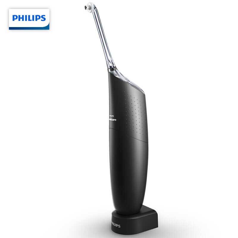 飞利浦PHILIPS冲牙器洁牙器HX8401/03黑色 电动洗牙器洁牙器喷气式洁牙器 清洁牙菌斑 非电动牙刷(黑色)