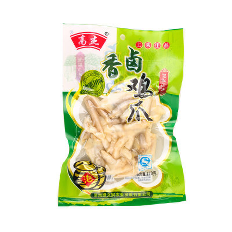 高杰香卤鸡爪170g/袋
