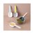 厨房多功能舀米勺塑料北欧家用量勺铲粮食铲面粉铲五谷杂粮瓜子铲(蓝白色)