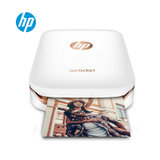 惠普（HP）惠普小印Sprocket 100口袋照片打印机 无墨打印 蓝牙连接 移动打印 便携打印 随身打印(白色)