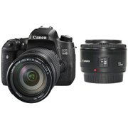 佳能（Canon）EOS760D双镜头套装（EF-S 18-200mm f/3.5-5.6 IS+EF 50mm f/1.8 II）