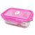 乐扣乐扣KT耐热玻璃保鲜盒 粉色保鲜容器 保鲜盒饭盒便当盒LLG428(LLG428-PKT630ml 默认版本)