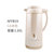 日本象印保温壶家用玻璃内胆暖水瓶大容量茶瓶热水瓶热水壶保温瓶(AFFB19-CA米色)