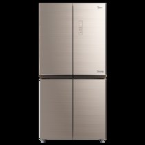 美的（Midea）BCD-433WGPM 433升 十字四门 冰箱 凌波金