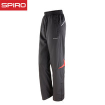 spiro女款超轻队服裤S179F(黑色/红色 L)