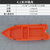 双层牛筋塑料渔船小船加宽加厚pe钓鱼塑胶冲锋舟橡皮艇可配船外机(4.1米冲锋舟【同款尺寸最大】)