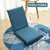 日式懒人沙发小型宿舍躺椅可折叠地上椅子榻榻米无腿椅单人靠背椅(湖蓝色小号83X39X7.5cm)