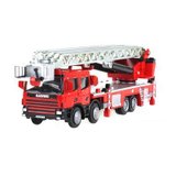 凯迪威1:50云梯消防车救援车合金工程车建筑车模型儿童玩具车12