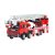 凯迪威1:50云梯消防车救援车合金工程车建筑车模型儿童玩具车12