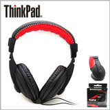 联想(ThinkPad) 头戴游戏耳麦 线控耳机 带麦克风 标准3.5mm四节插头